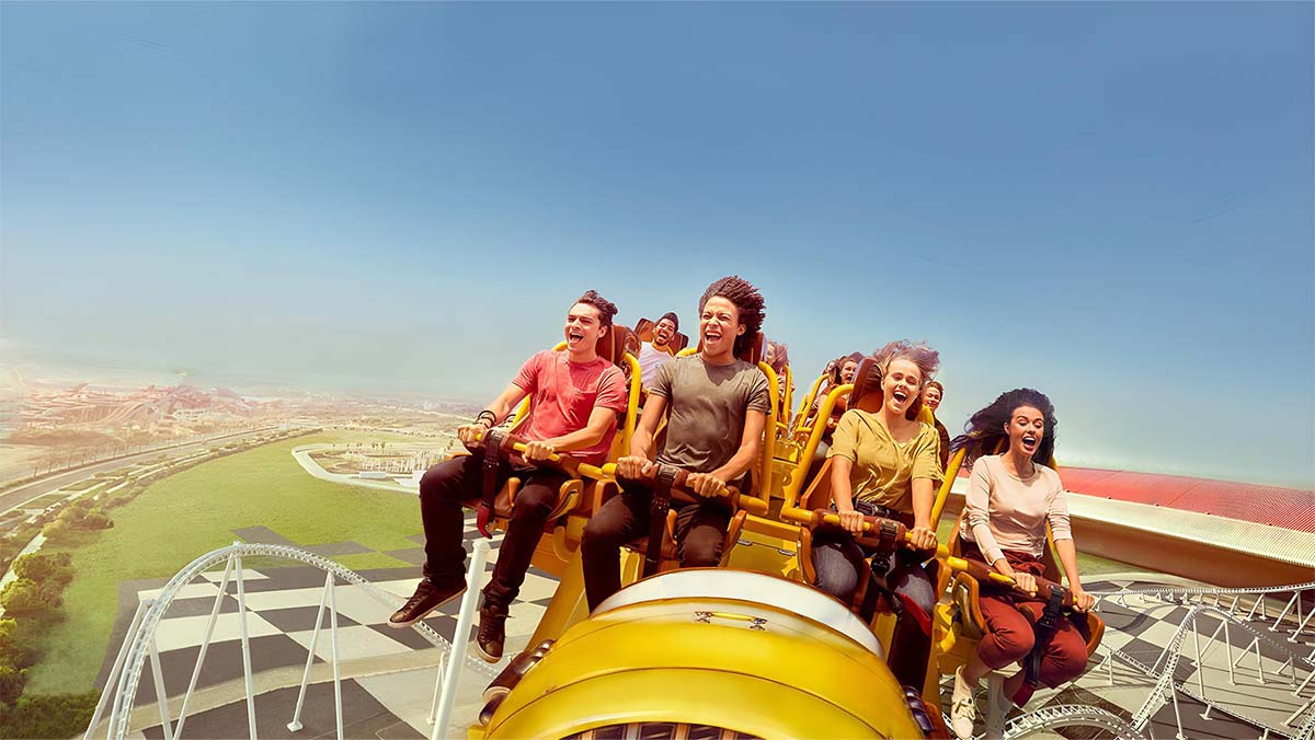 Ferrari World Theme Park with Entrance Ticket and Transfers